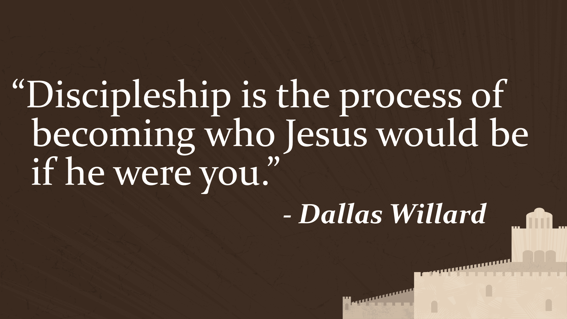 discipleship