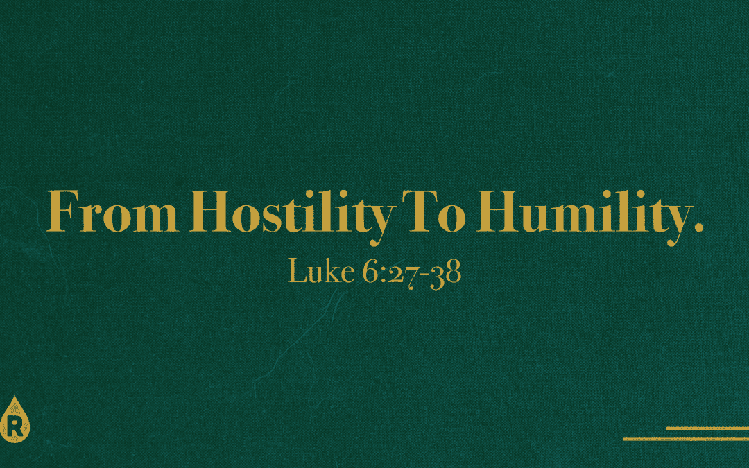 Epiphany | From Hostility To Humility